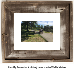 family horseback riding near me in Wells, Maine